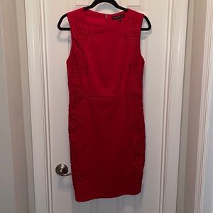 Fifth & Park Red Dress size 10